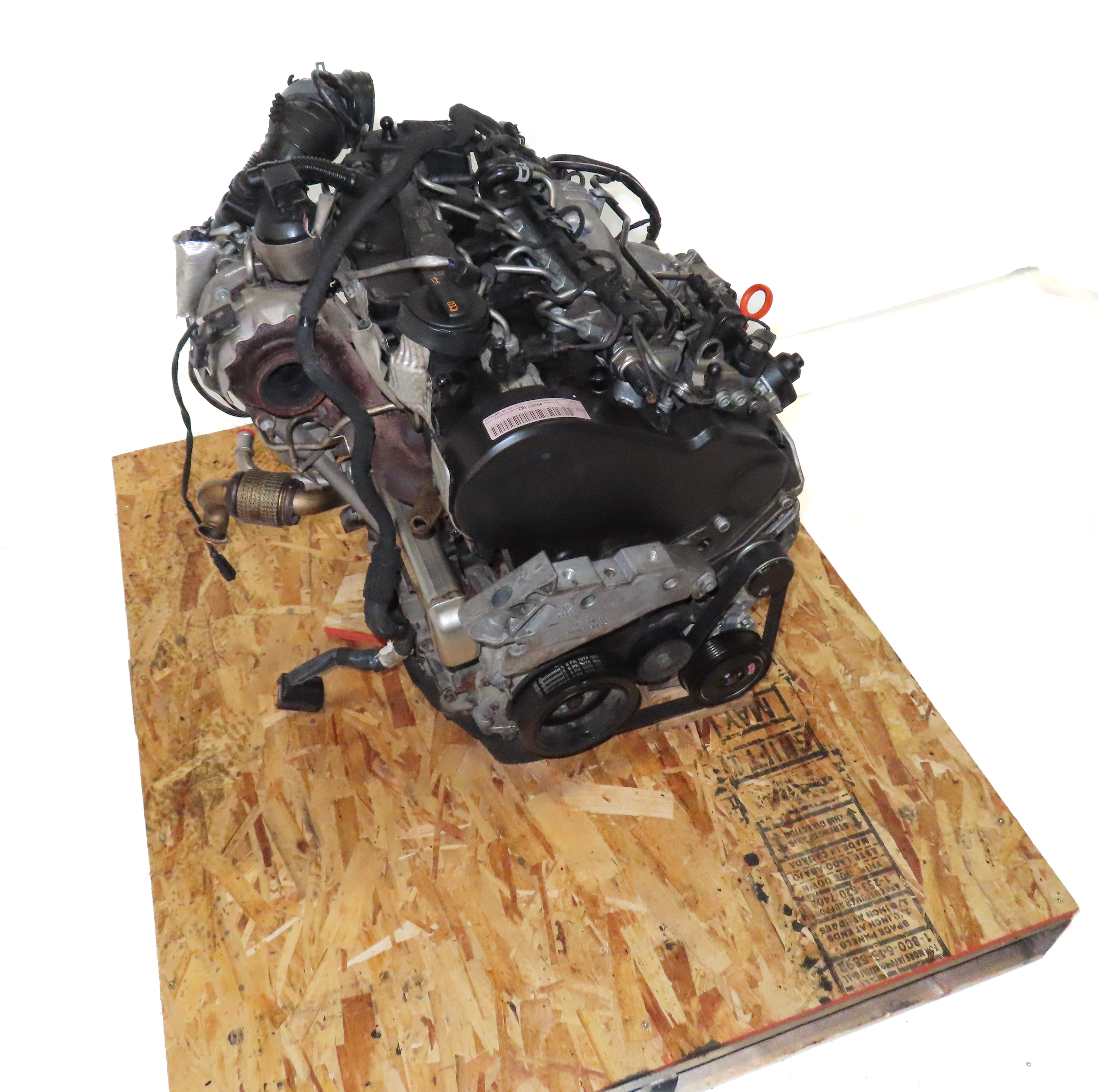 2010-2013 AUDI A3 (8P) 2.0L CBEA TDI TURBO DIESEL MOTOR ENGINE ASSEMBLY (113k) — exact item pictured